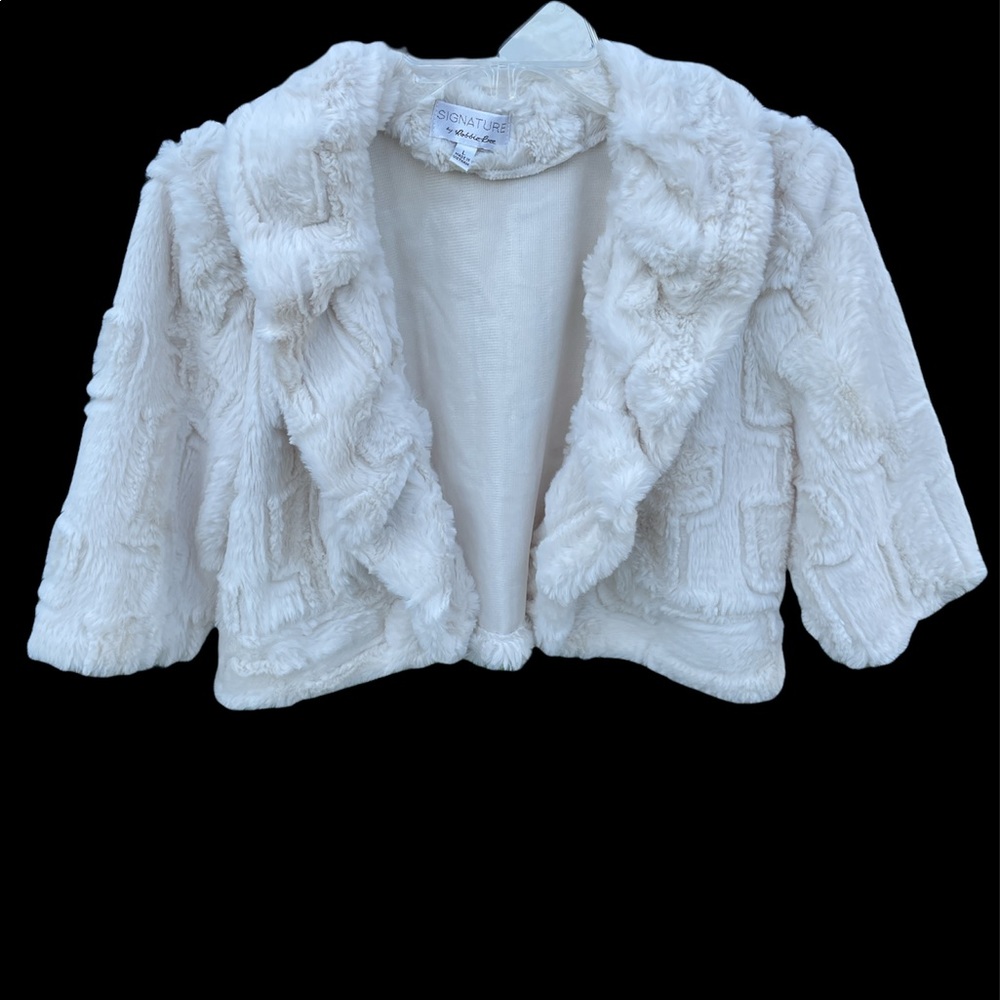 Short faux fur jacket